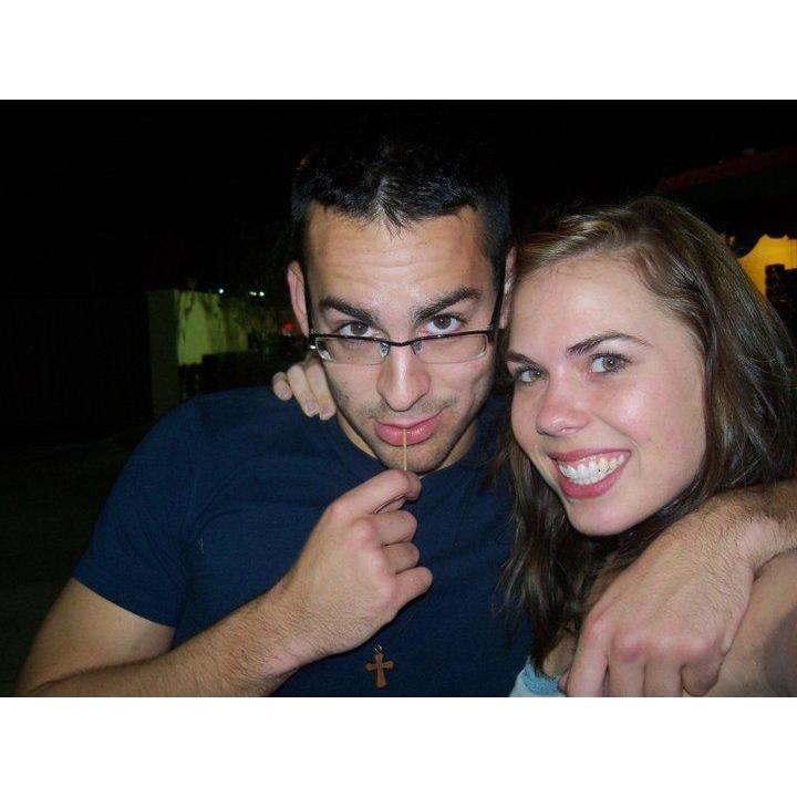 One of our first pictures together.