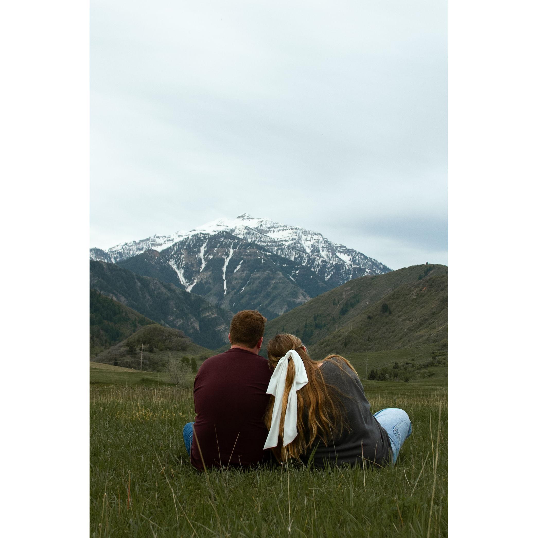 Both of our favorite engagement pictures.