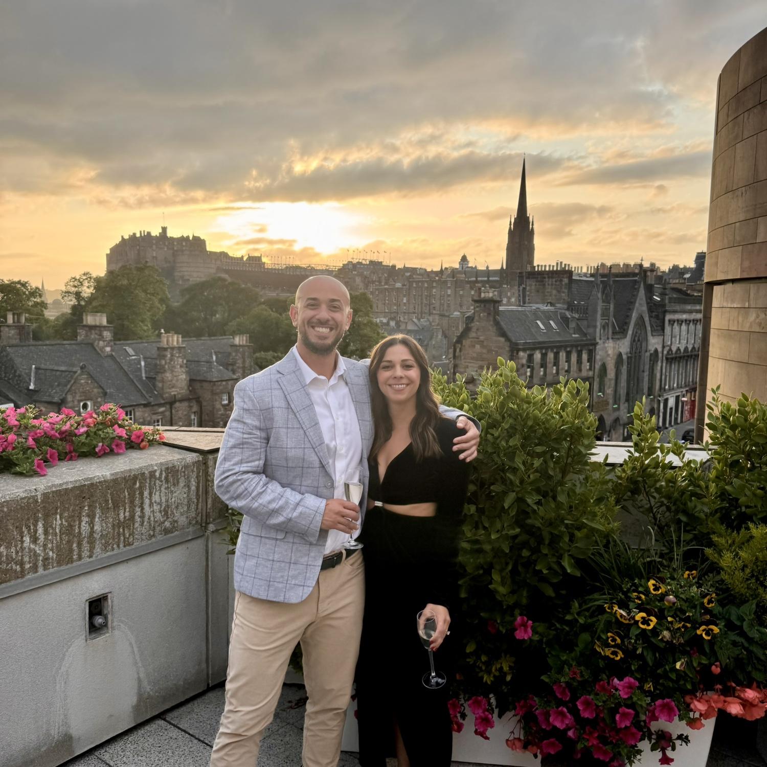 Edinburgh is beyond beautiful. It's a magical place in the world