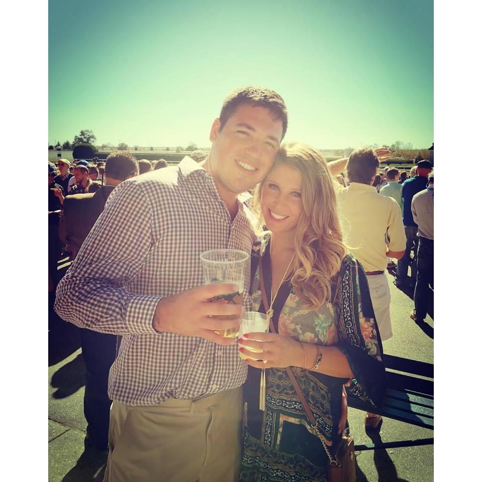 Rachel's first time at Keeneland in Lexington, KY
