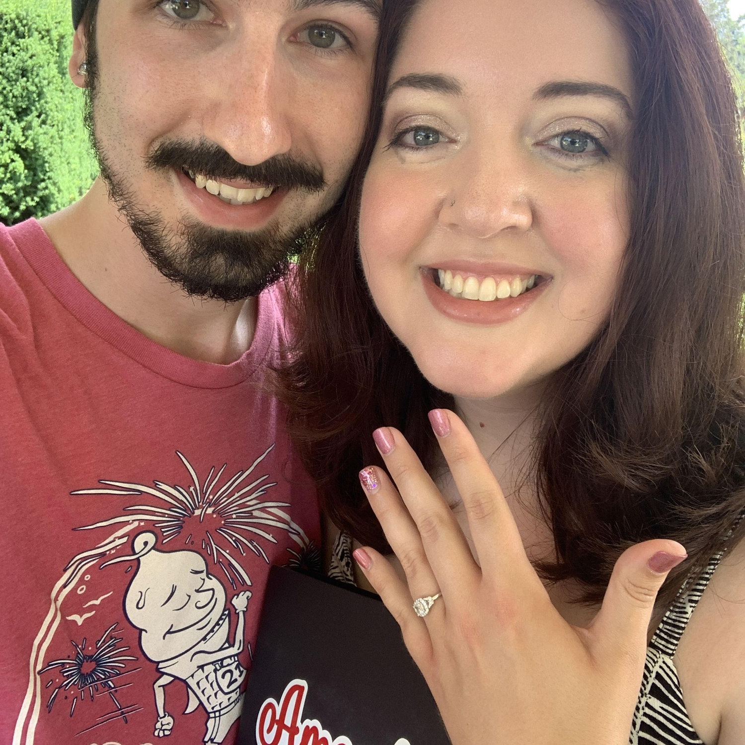 7/12/2021 Engaged at Hershey Gardens π¦β€οΈπ