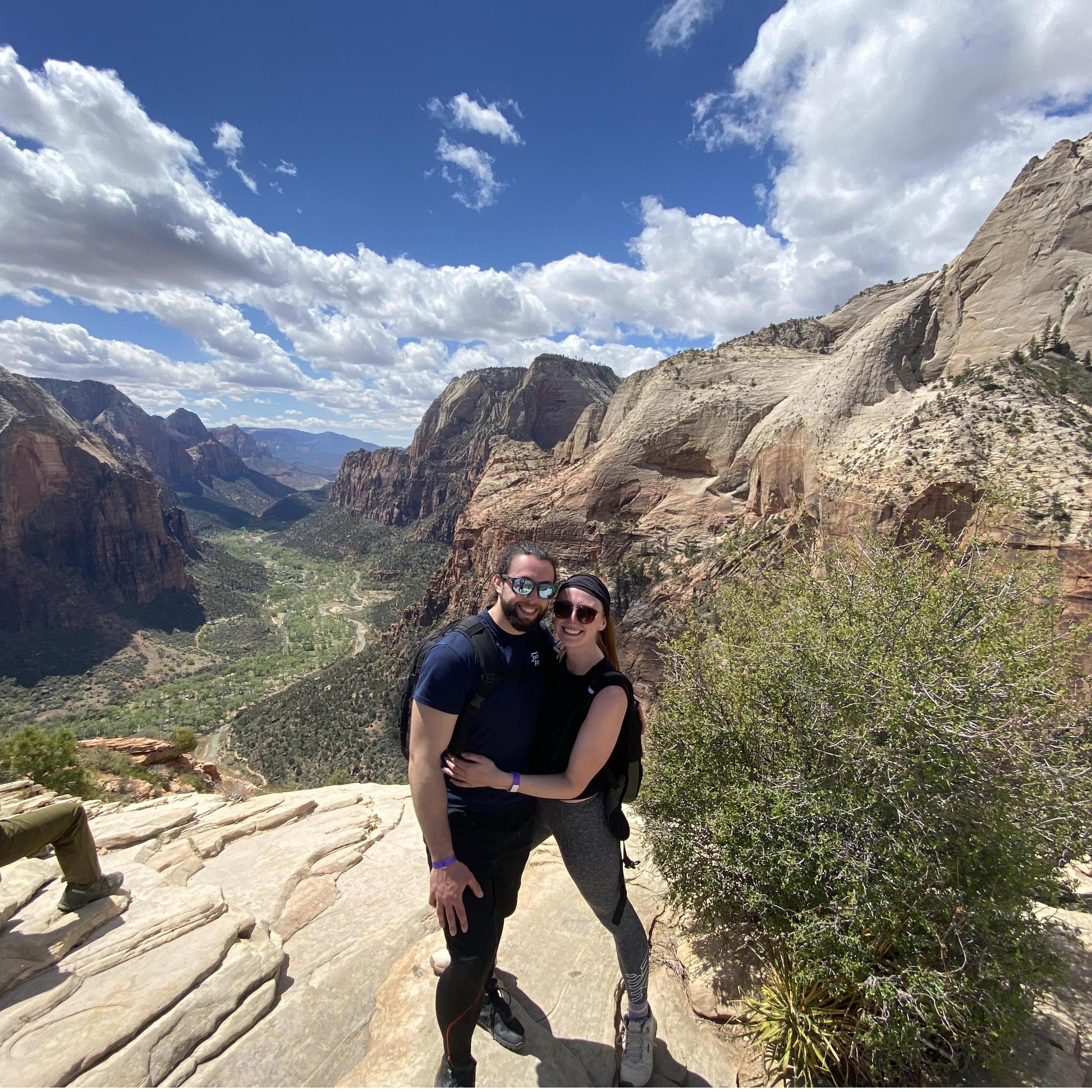 Angels Landing Trail in Zion National Park!