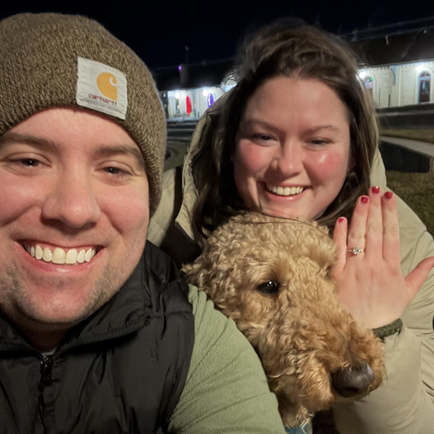 The night Kevin proposed!