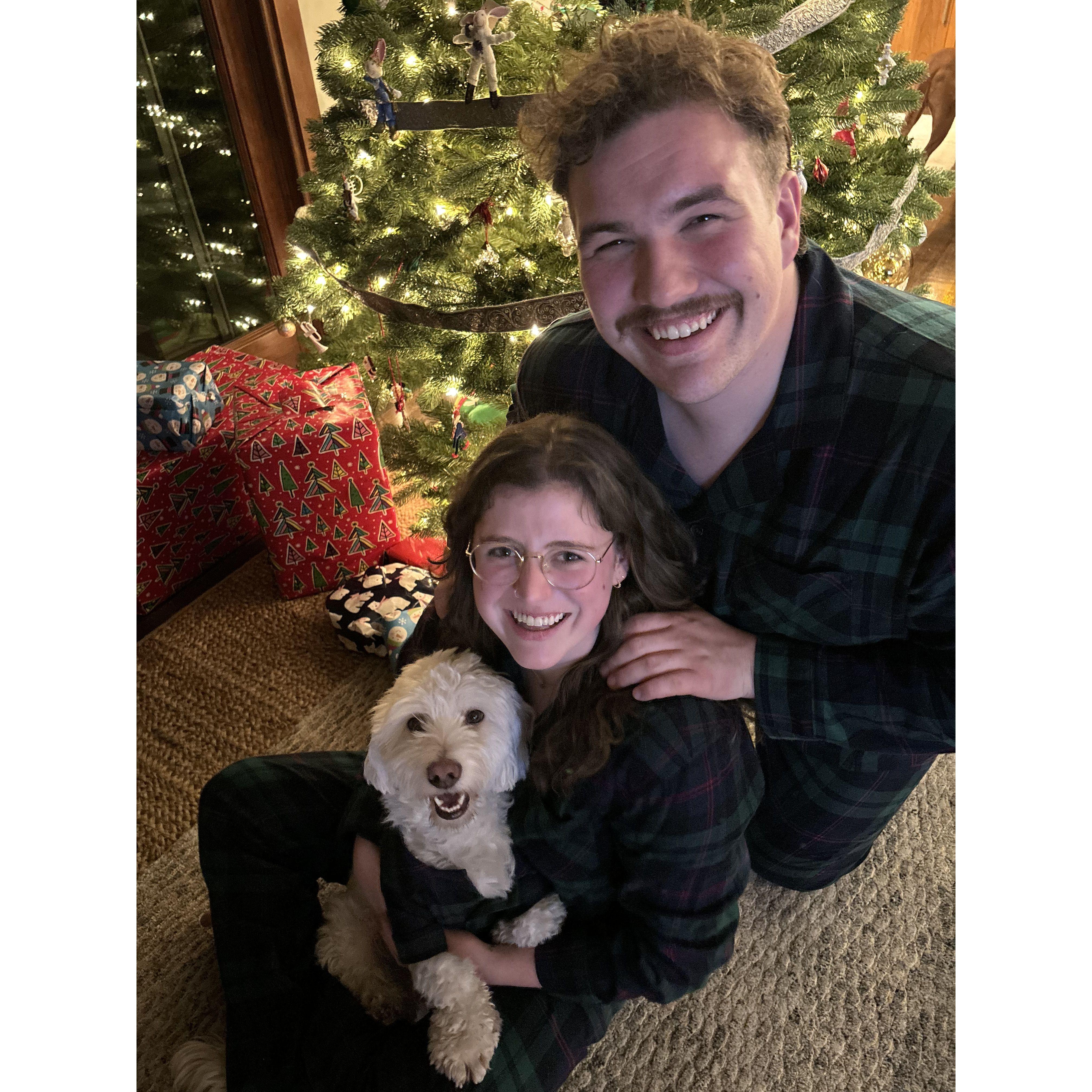 Matching PJ's are now a part of new family holiday traditions :)