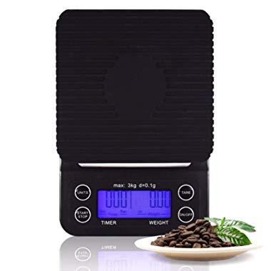 Digital Coffee Scale With Timer for Pour Over and Drip Coffee