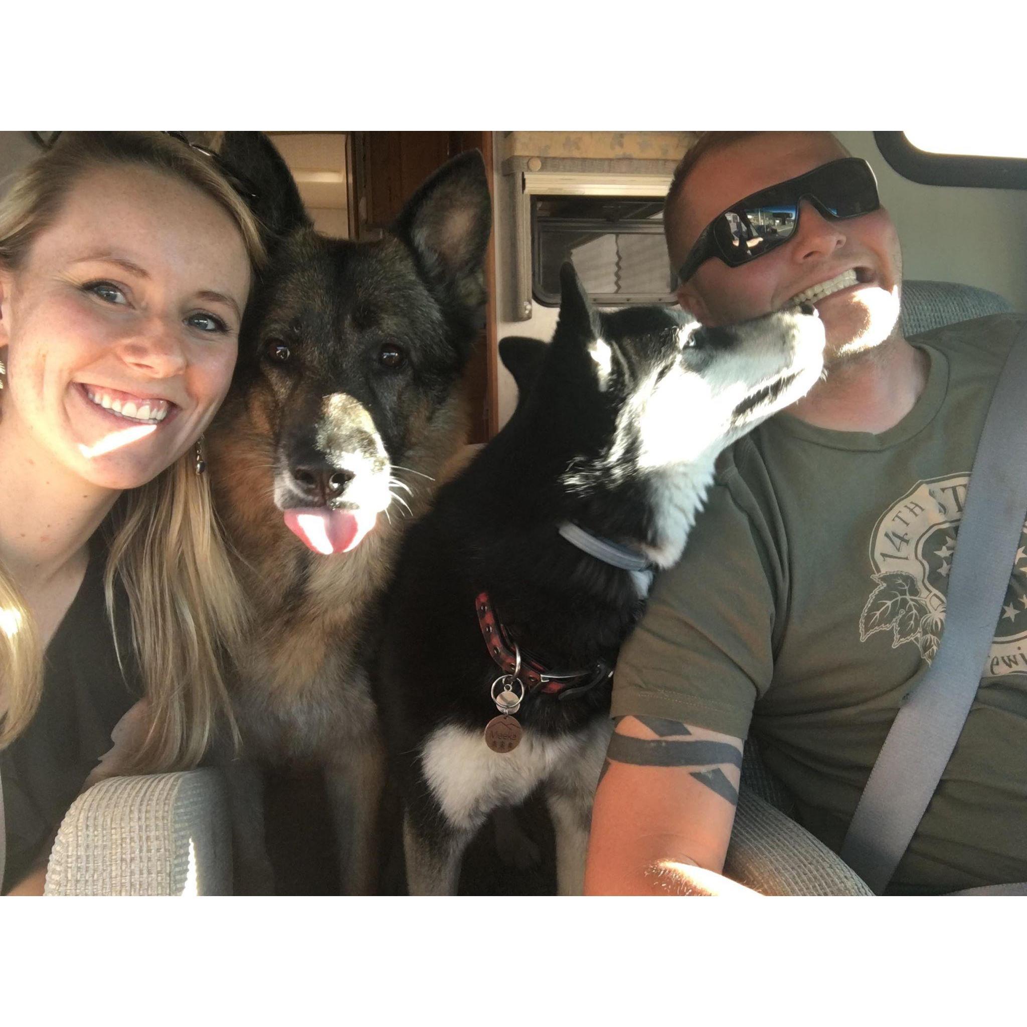 RV'ing across America with our two best friends
