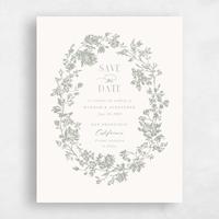 Green Wedding Save the Date - Treviso Portrait