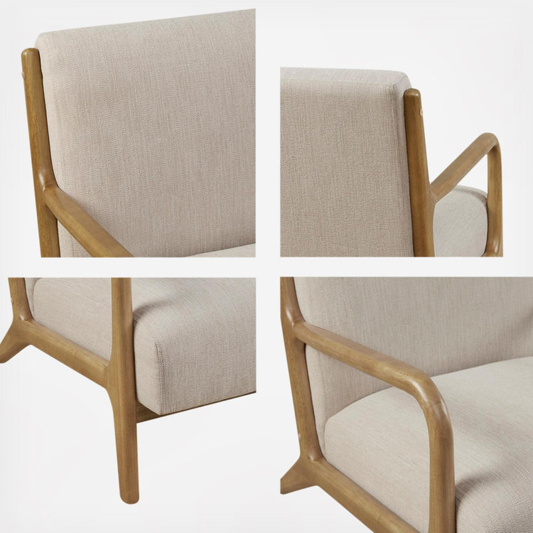 INK+IVY, Novak Mid-Century Modern Accent Armchair | Zola