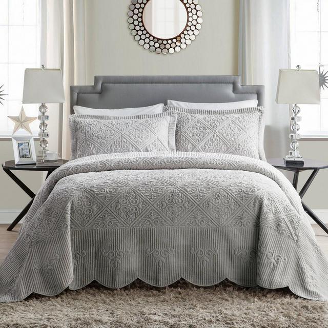 Gray Wasteland Quilt Set - VCNY