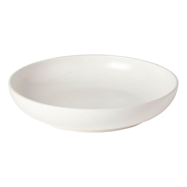 Casafina Ceramic Stoneware 12.5" x 2.5", 103 oz. Serving Bowl - Pacifica Collection, Salt (White) | Microwave & Dishwasher Safe Dinnerware | Food Safe Glazing | Restaurant Quality Serveware