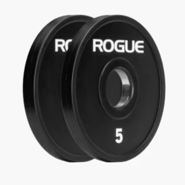 5LB Urethane Olympic Grip Plate - Pair