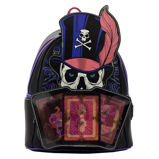 Loungefly Disney PATF Dr. Facilier Lenticular Womens Double Strap Shoulder Bag Purse