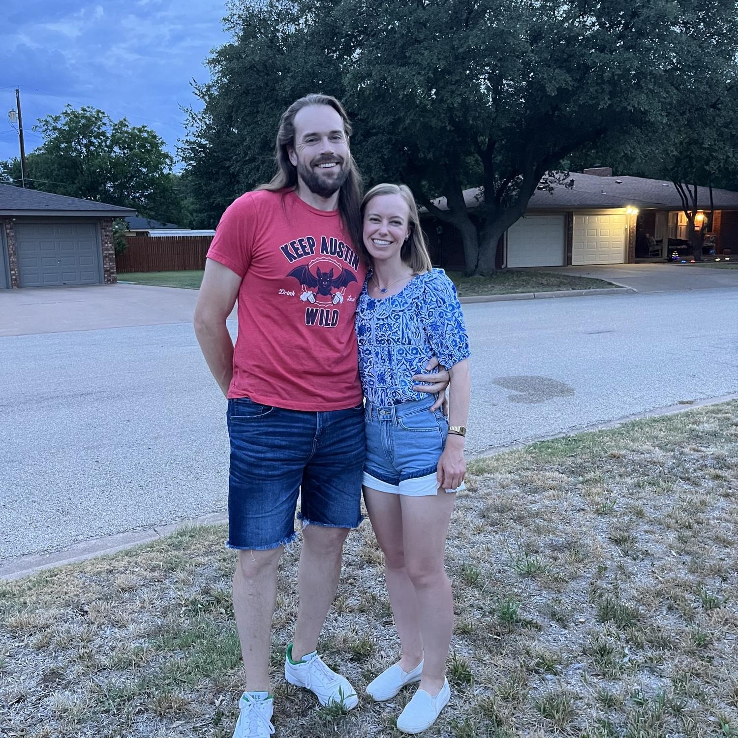 First 4th of July! Ice cream and fire works!