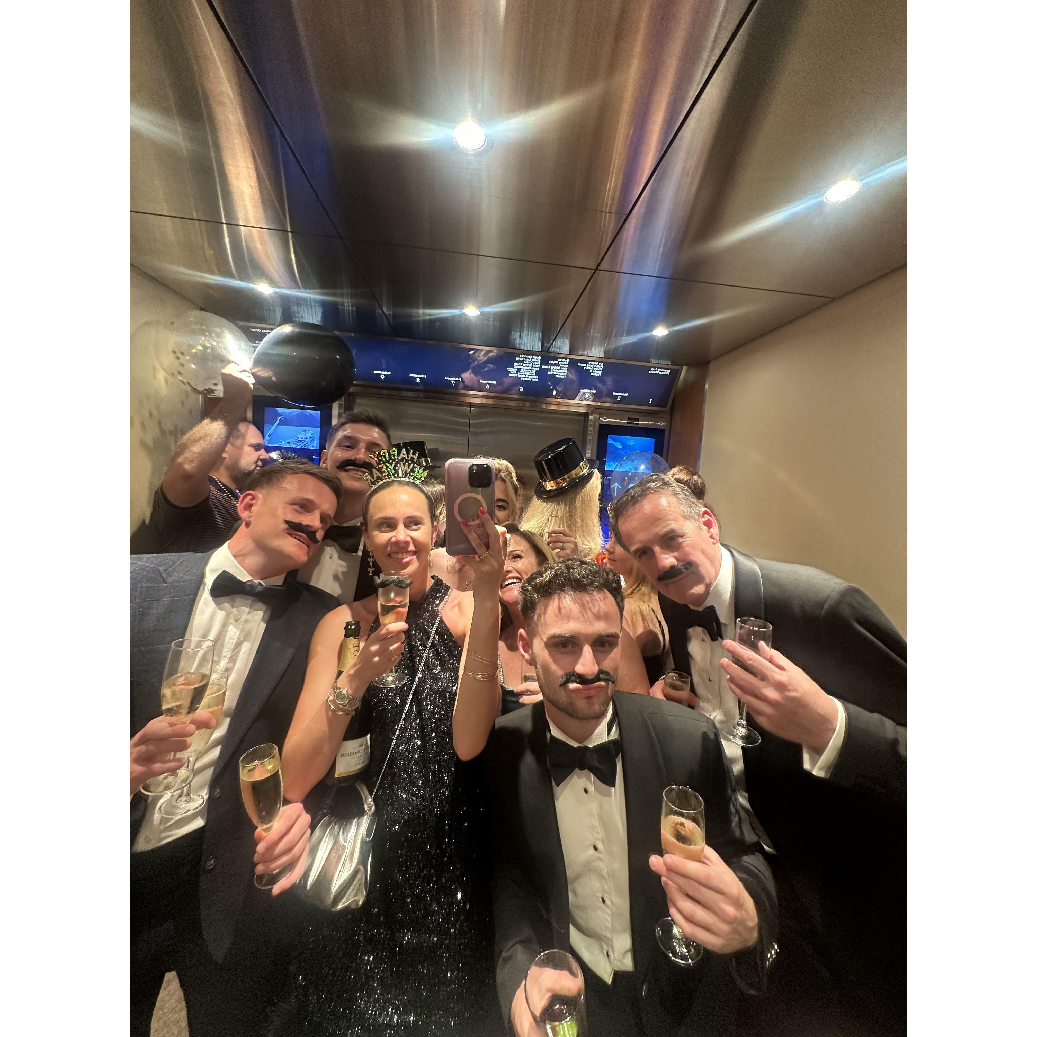 Cheers to the year we become Mr. & Mrs.