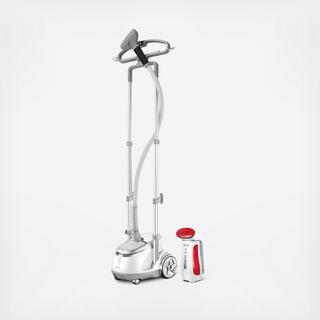 Professional Dual-Bar Garment Steamer and Handheld Travel Steamer
