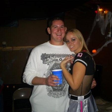 First time we hung out for Halloween