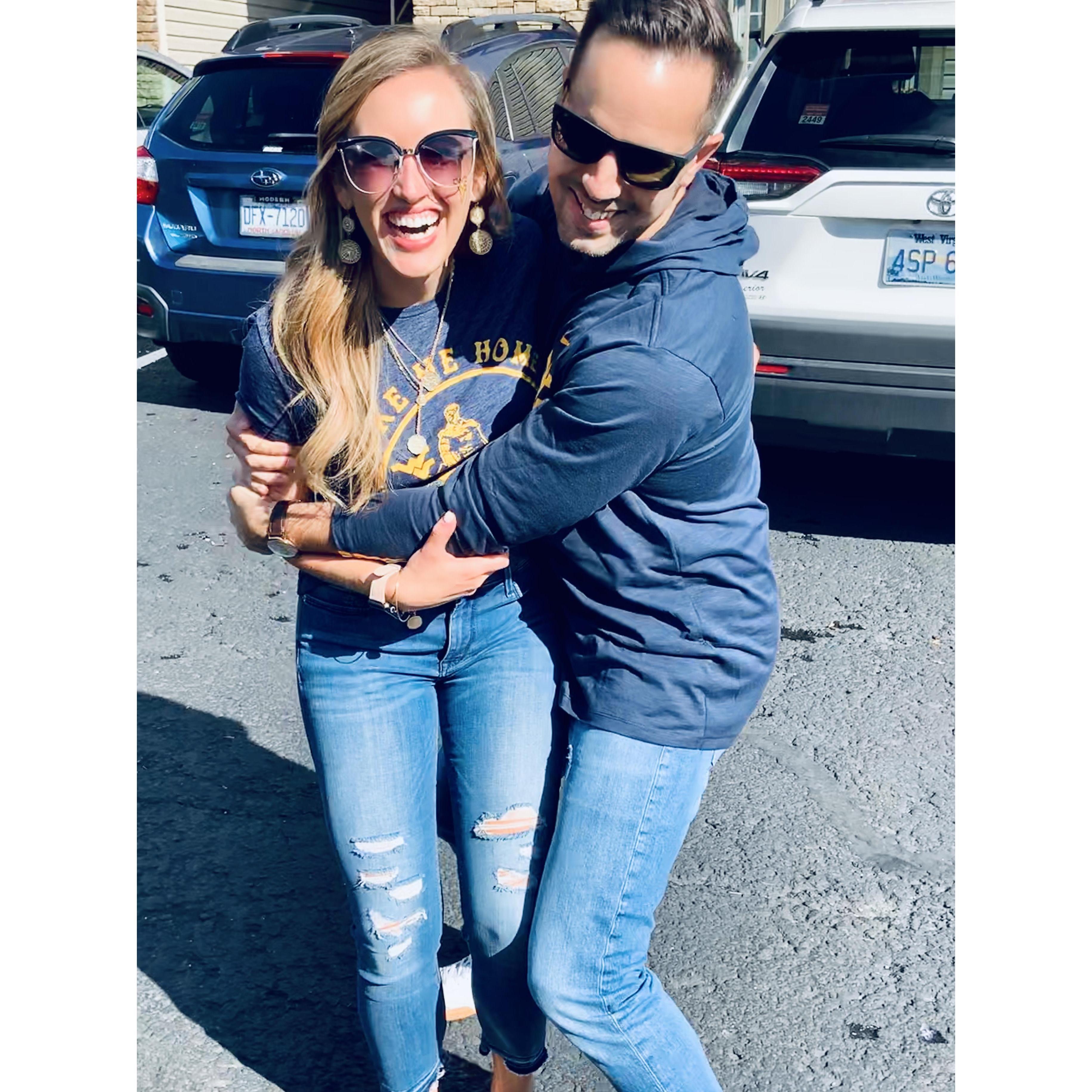 TYLER'S FIRST WVU GAME