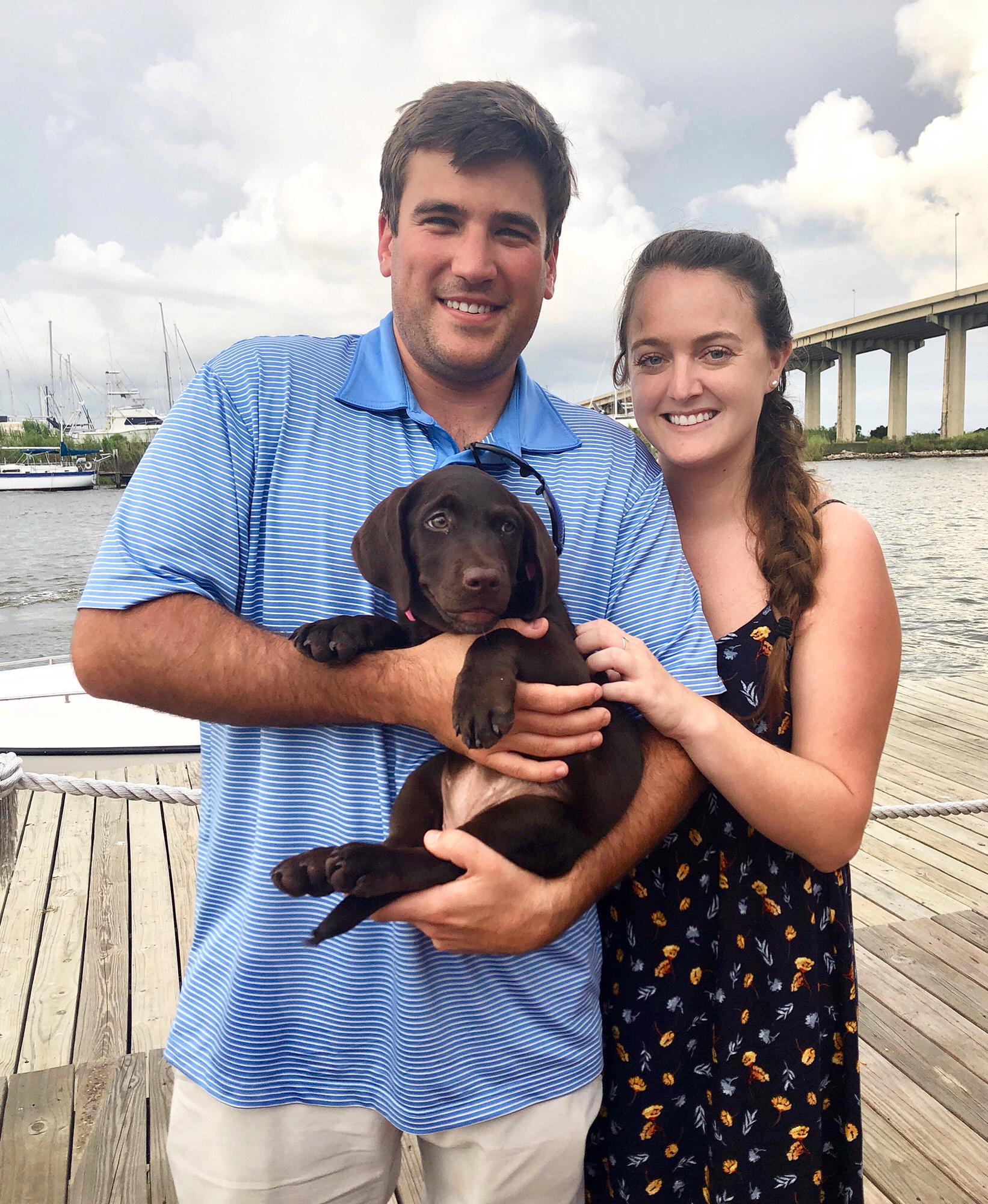 The day we picked up Lucy!
September 2, 2018