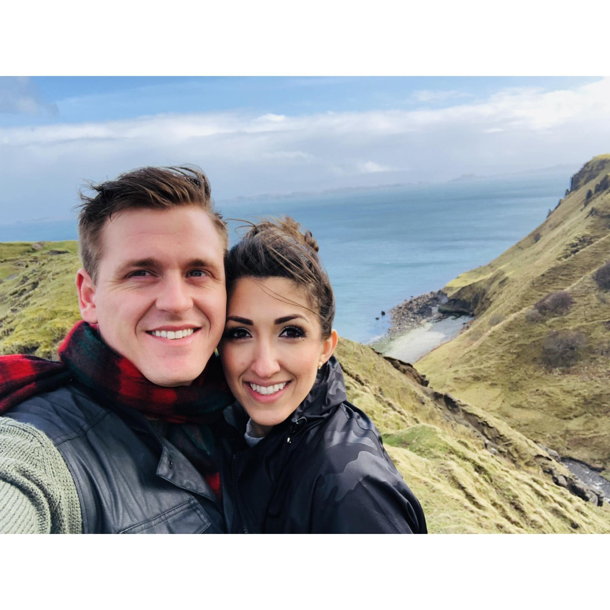 Exploring around the isle of sky in Scotland.