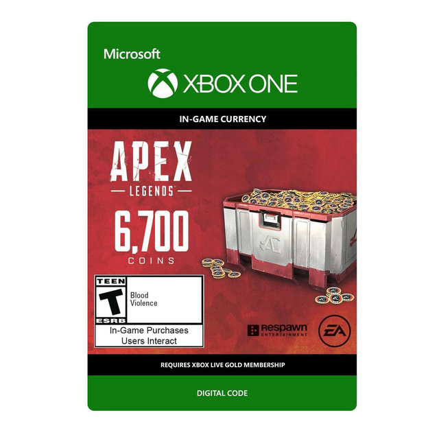 APEX Legends: 6,700 Coins - Xbox Series X|S/Xbox One