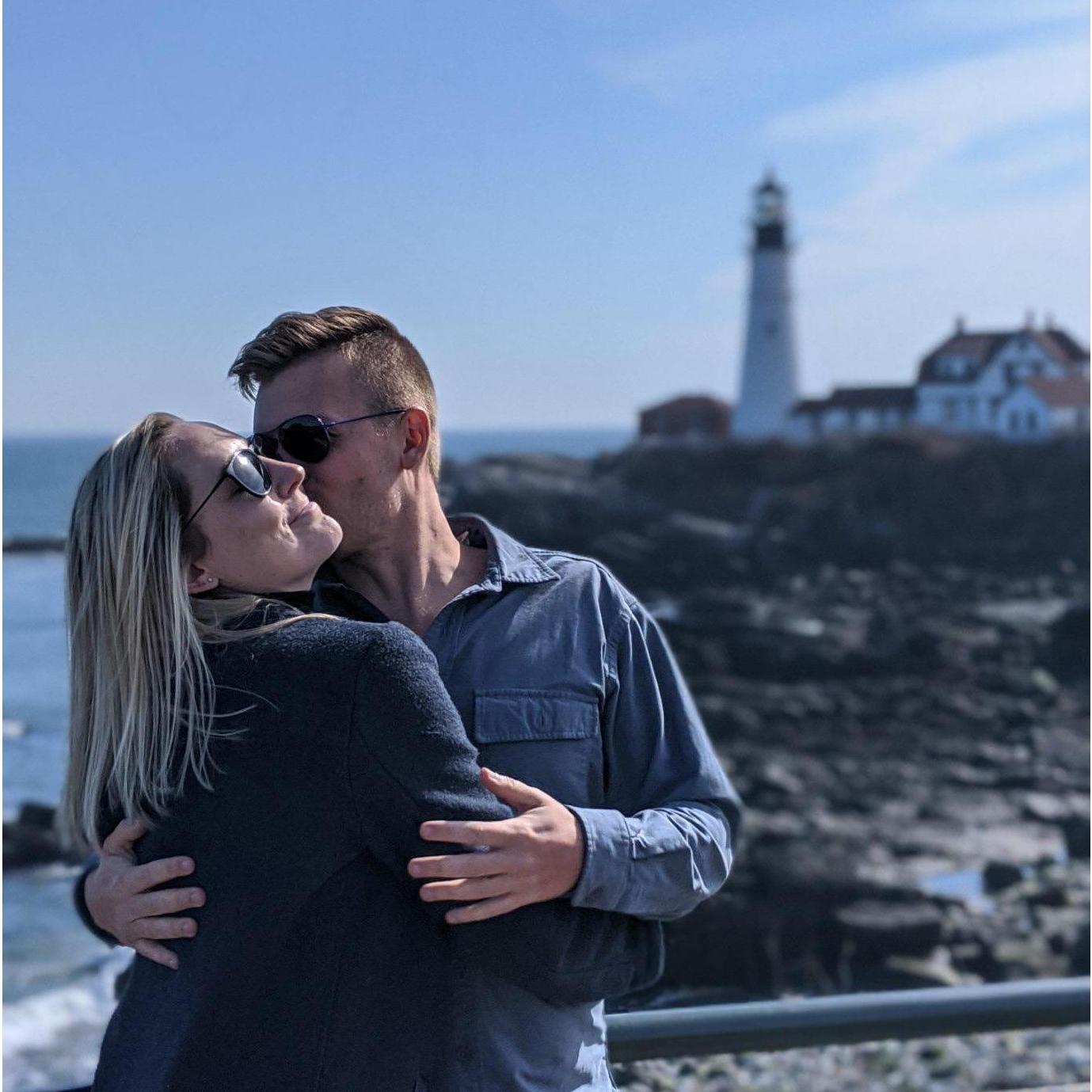 Living across the country from our friends and family made our relationship stronger than ever.