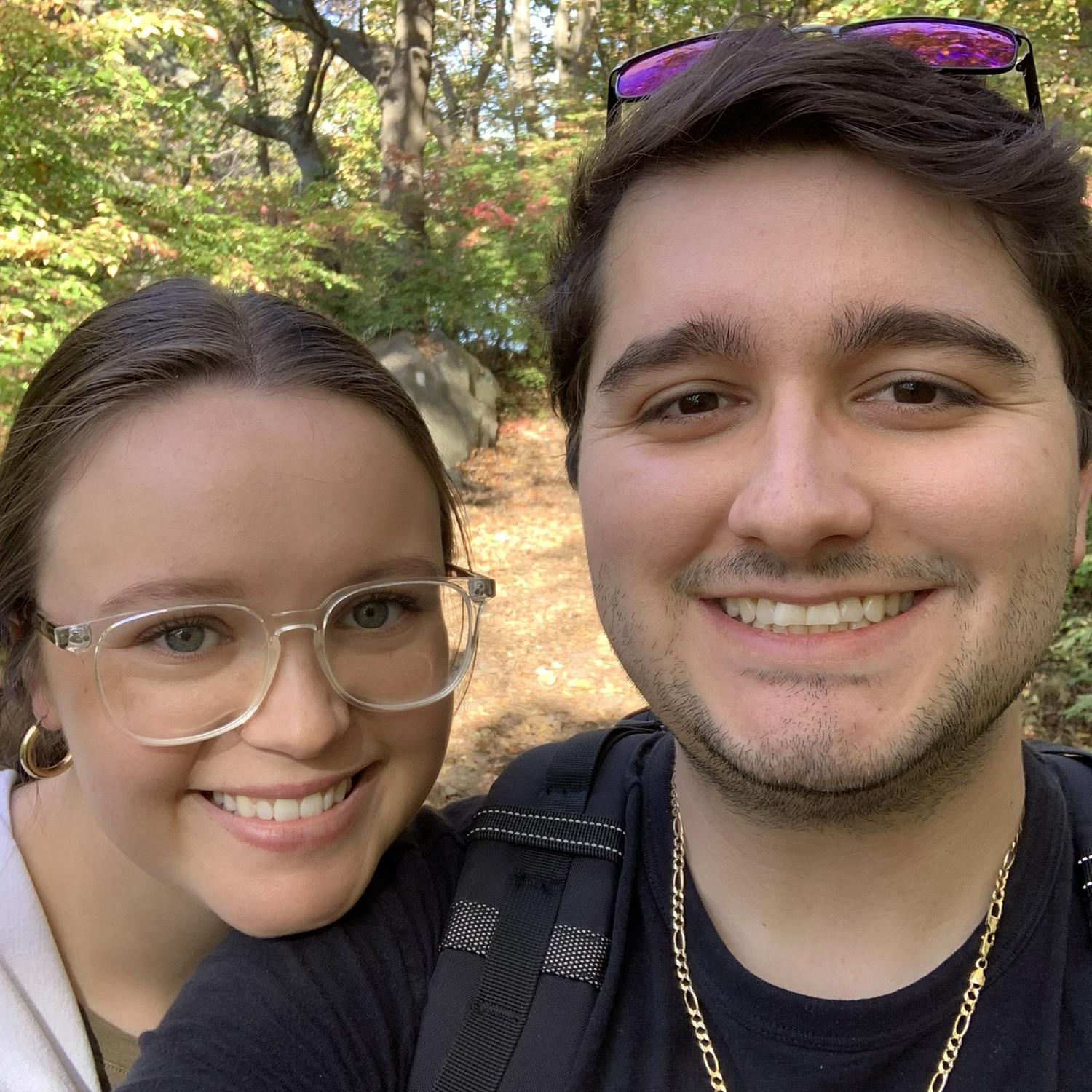 jc was going to propose on this hike, but he got scared by the crowds of people :’) he proposed the next weekend (on another hike)