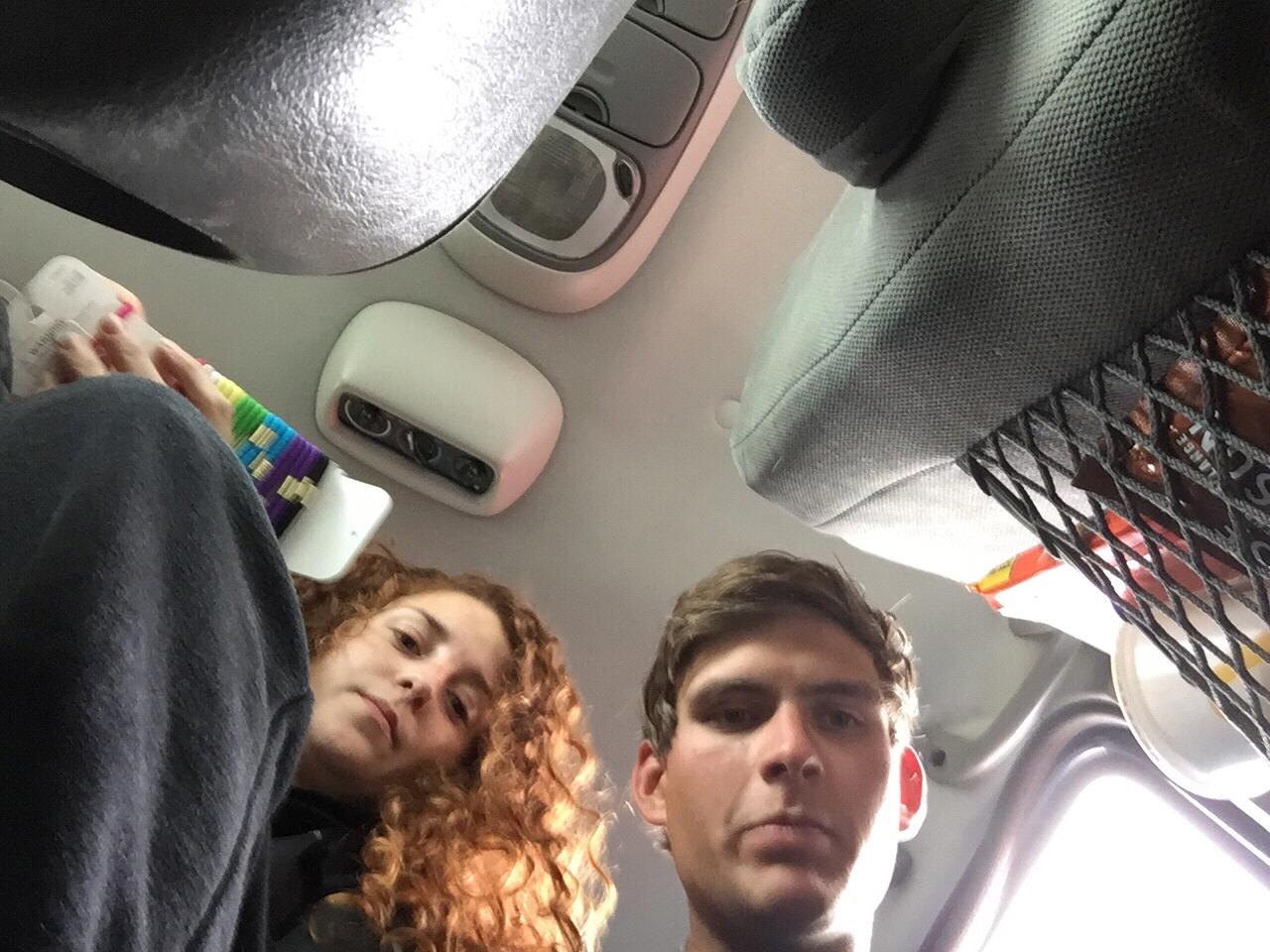I think this was our first photo together