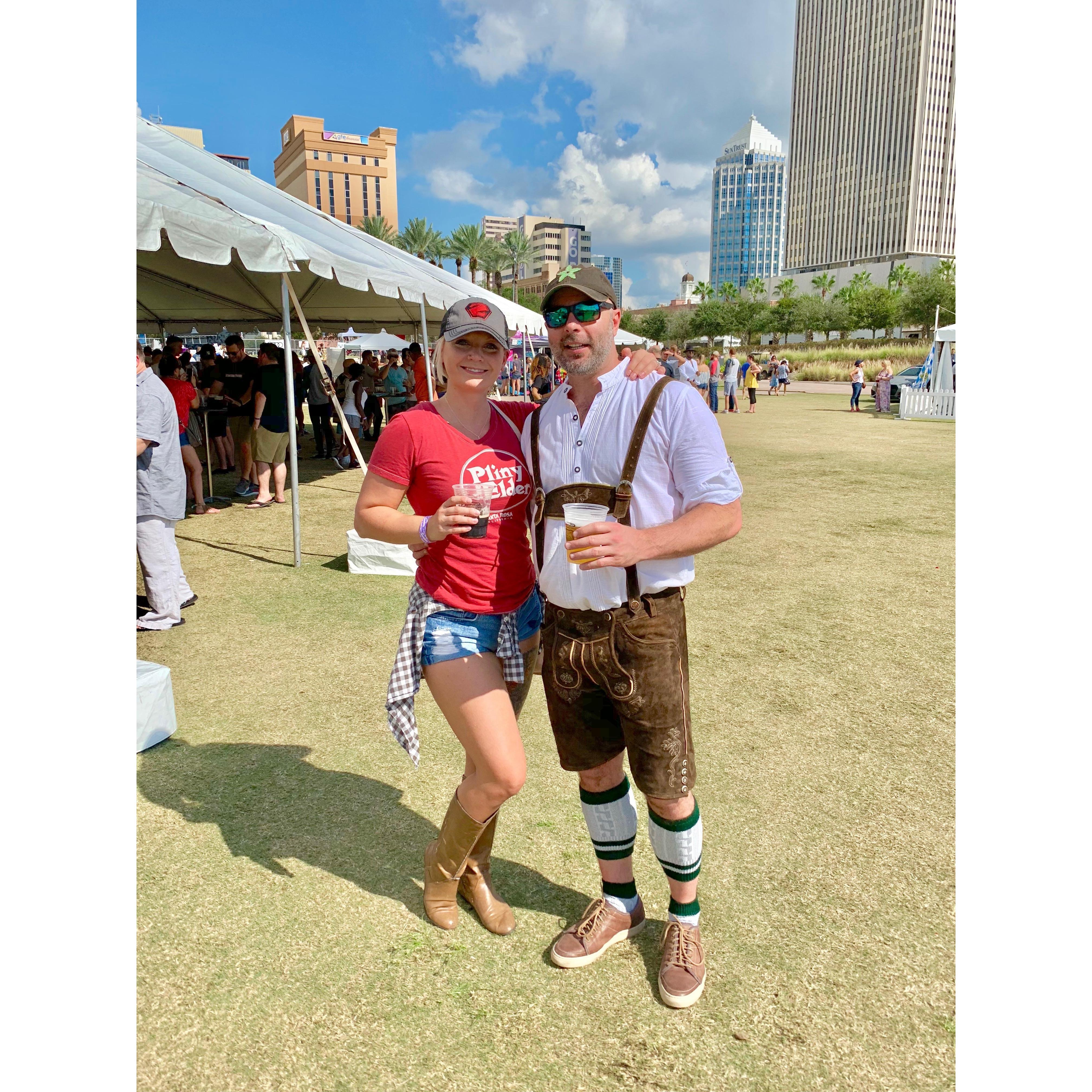 We love all of the festivals in the Tampa Bay area!