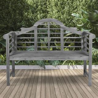 Lutyens Arched Outdoor Patio Bench