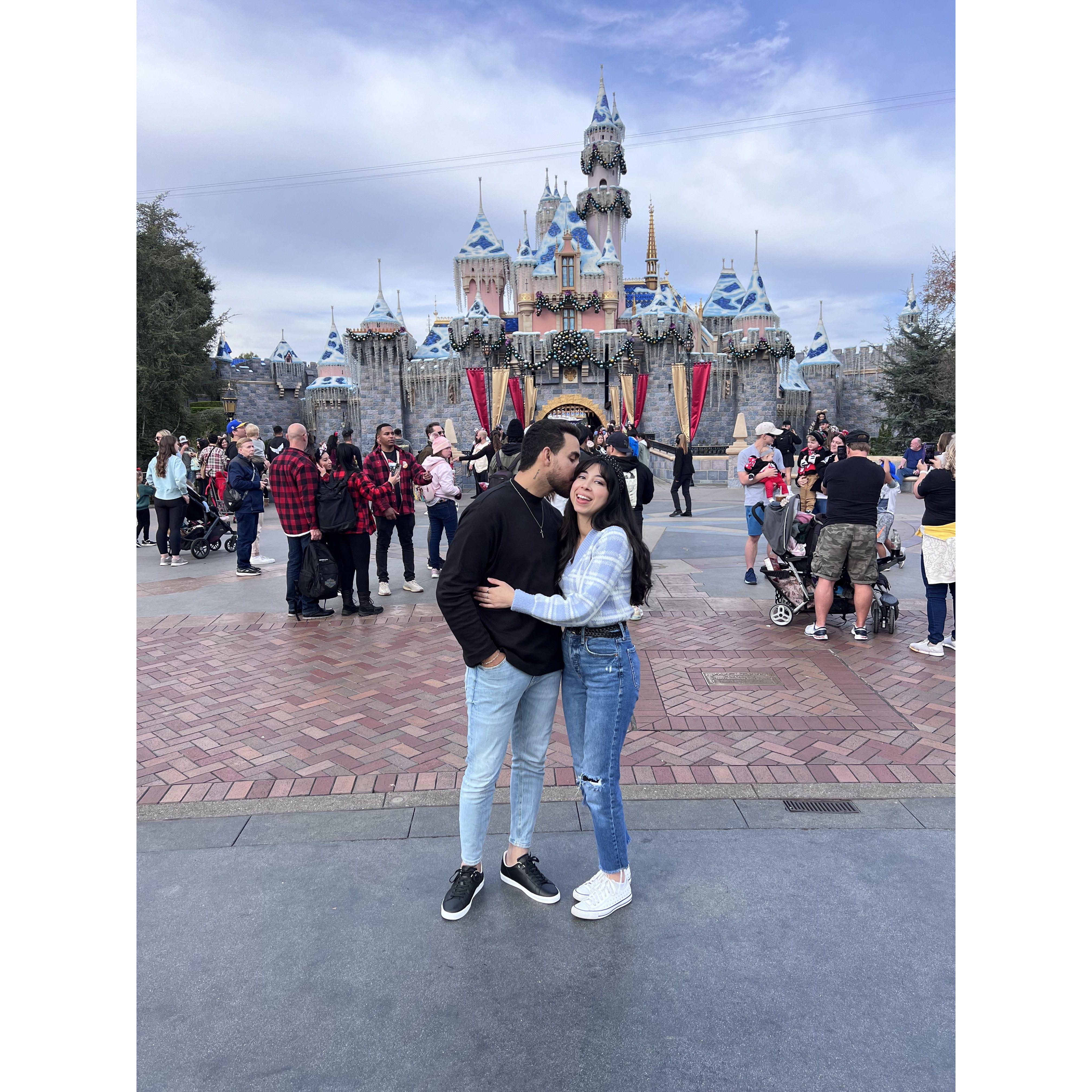 Our first time in Disneyland! 😃