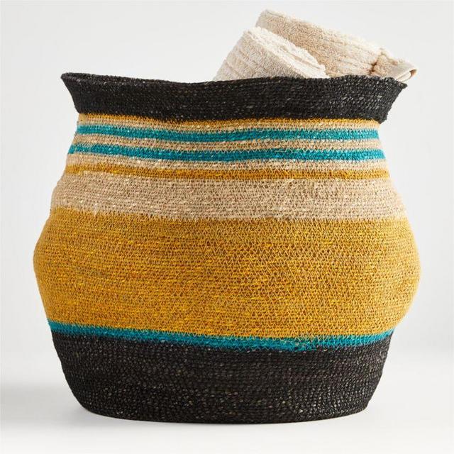 Anemone Color Block Basket