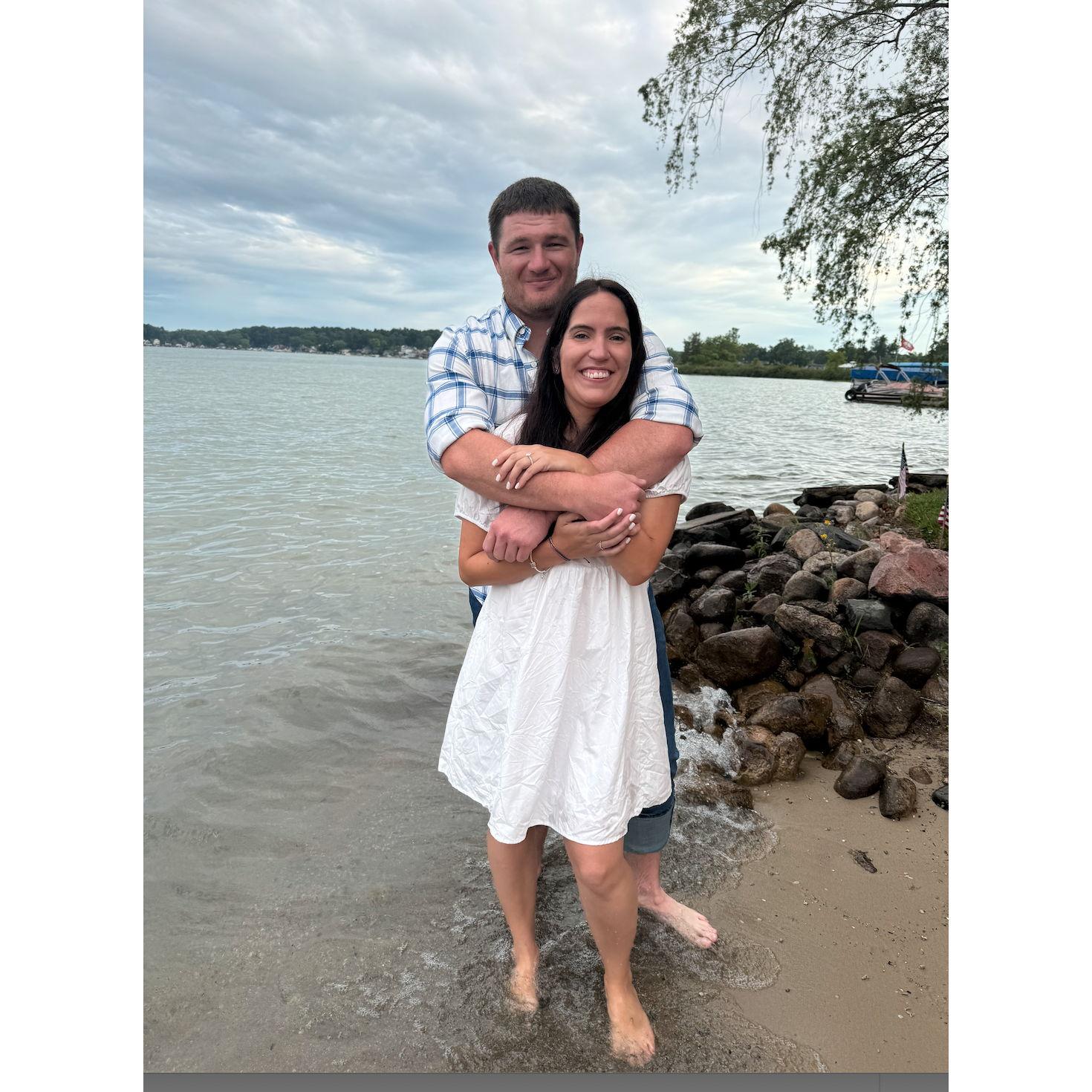 After we got engaged