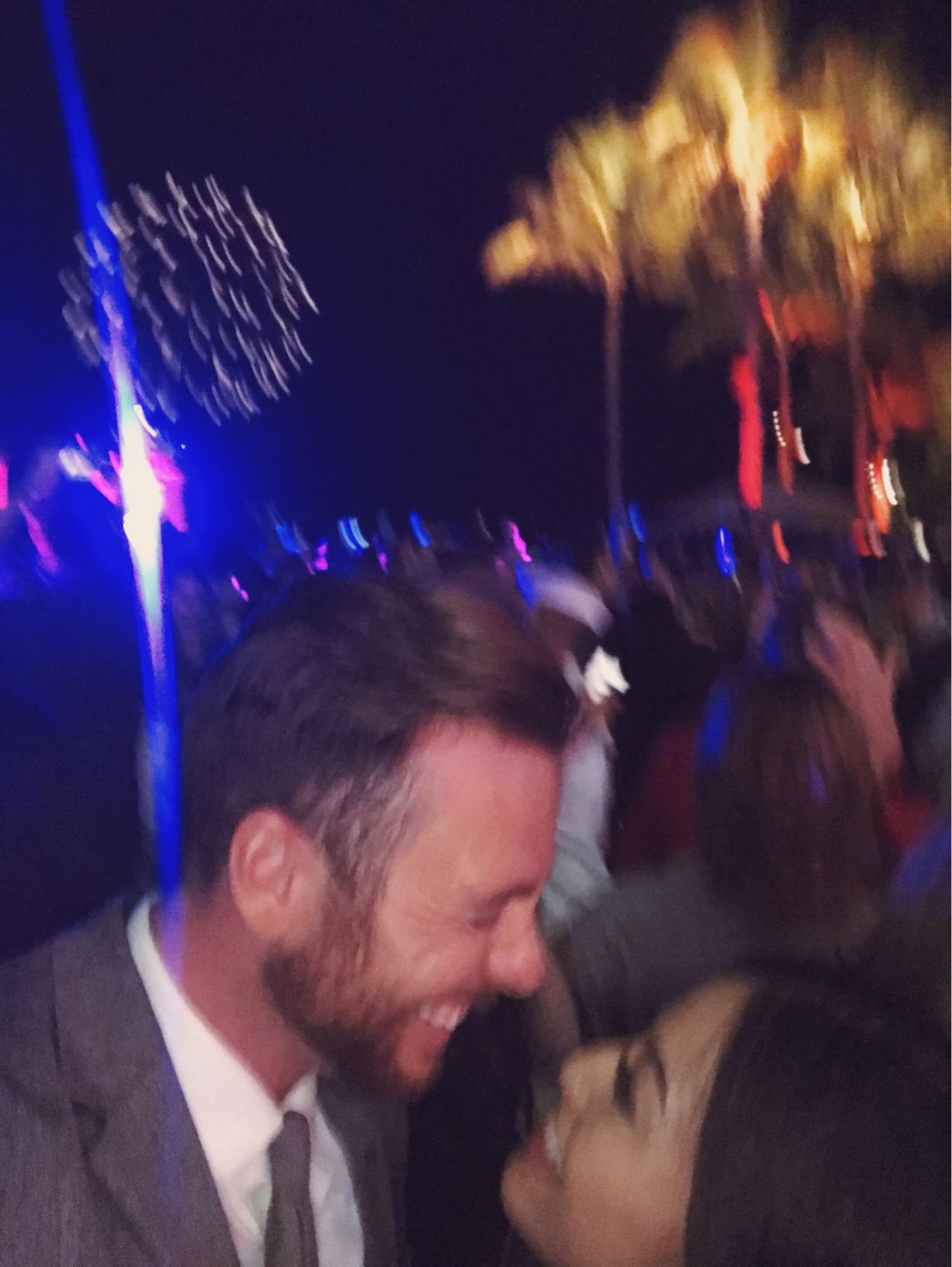 NYE 2018 • When they were newly dating, Phil walked across Waikiki to surprise Rachele at the NYE party she was at so he could be her New Year’s kiss. Somehow he found her just 5 min before midnight!