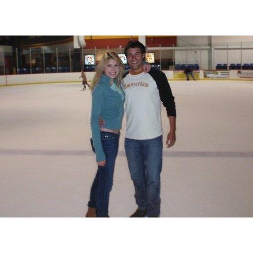 Date Night... Brett took us ice skating!