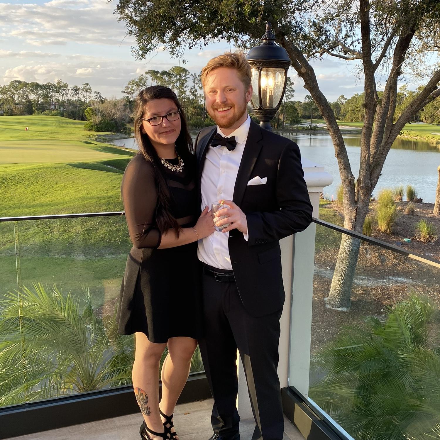 The Swanson’s wedding