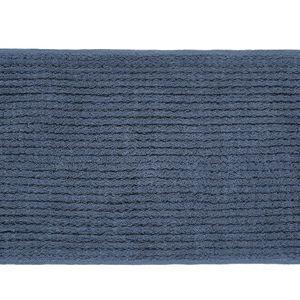 Miryana Reversible Textured Bath Rug - Color: Ocean; Size: 20x32