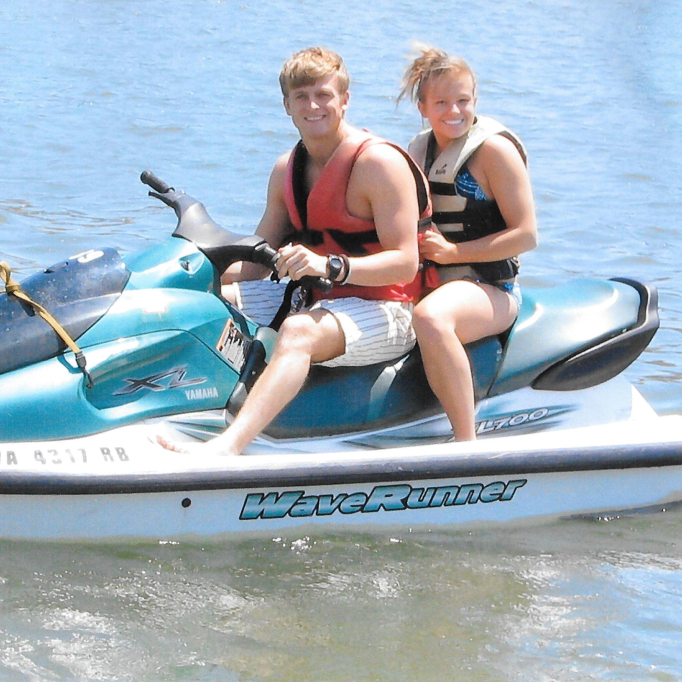Jet skiing in VA Beach