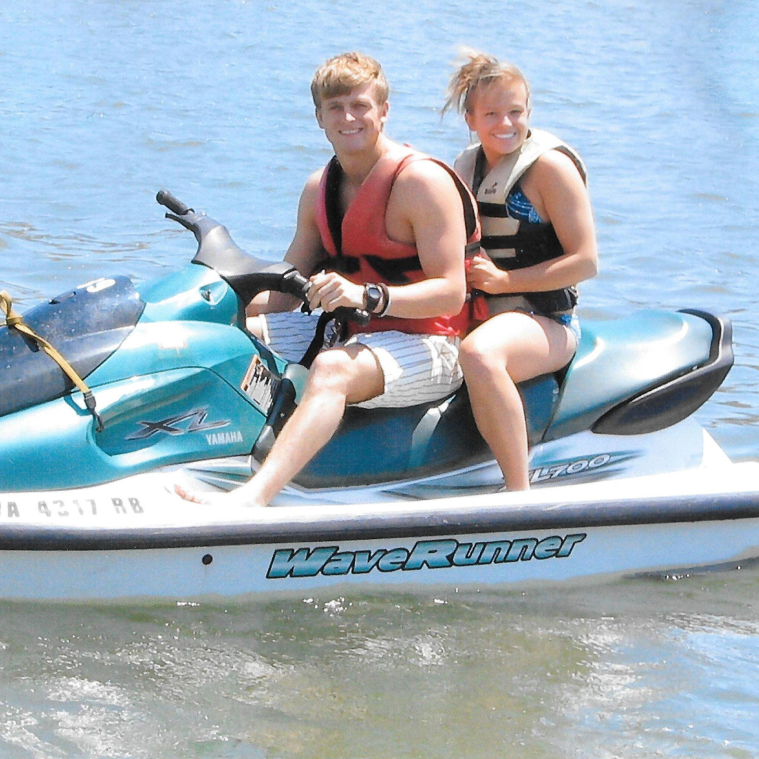 Jet skiing in VA Beach