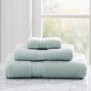Hydrocotton Quick-Drying Bath Towel, Porcelain Blue