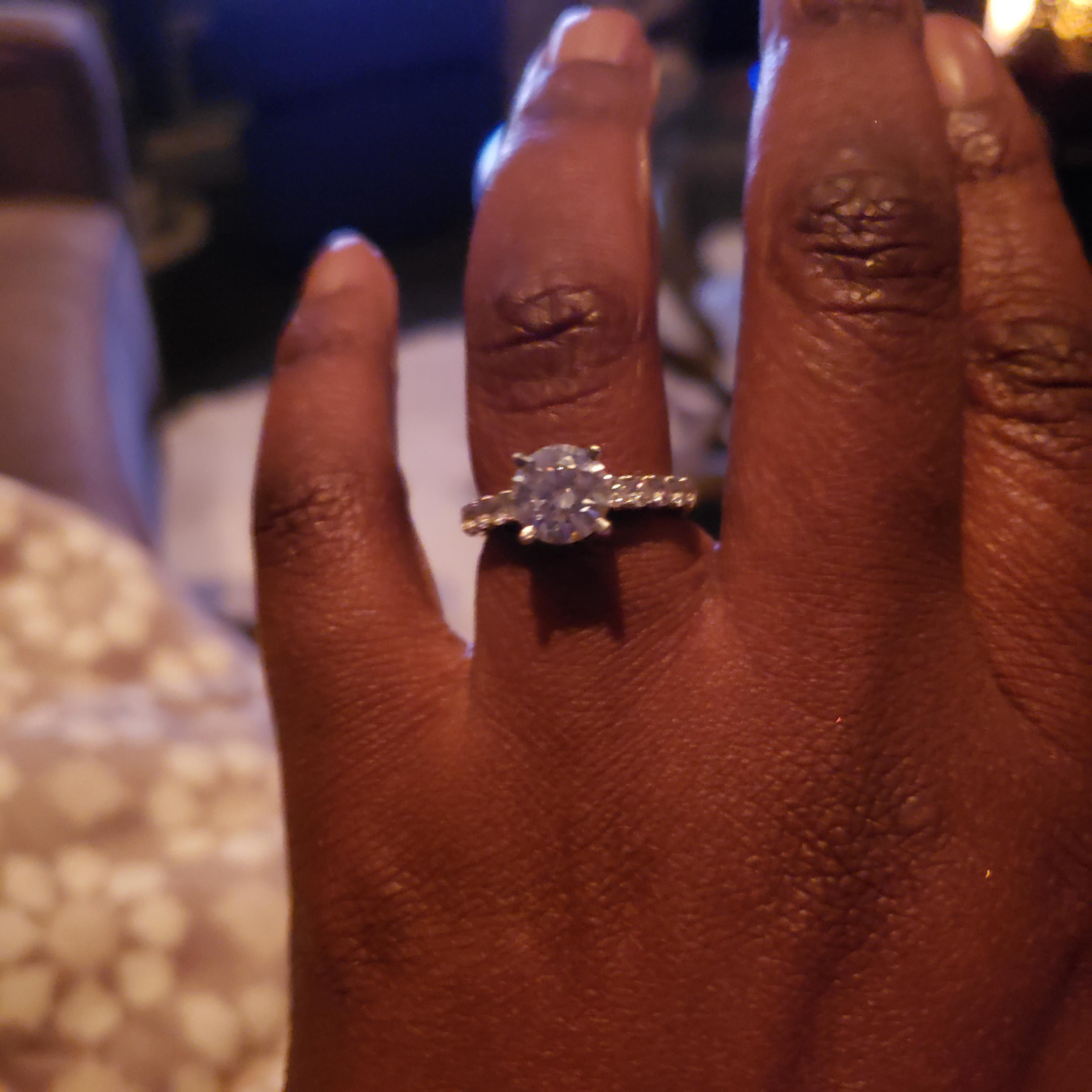 On Feb 14, 2020, on bended knee Luvon proposed to me and I said "yes"!