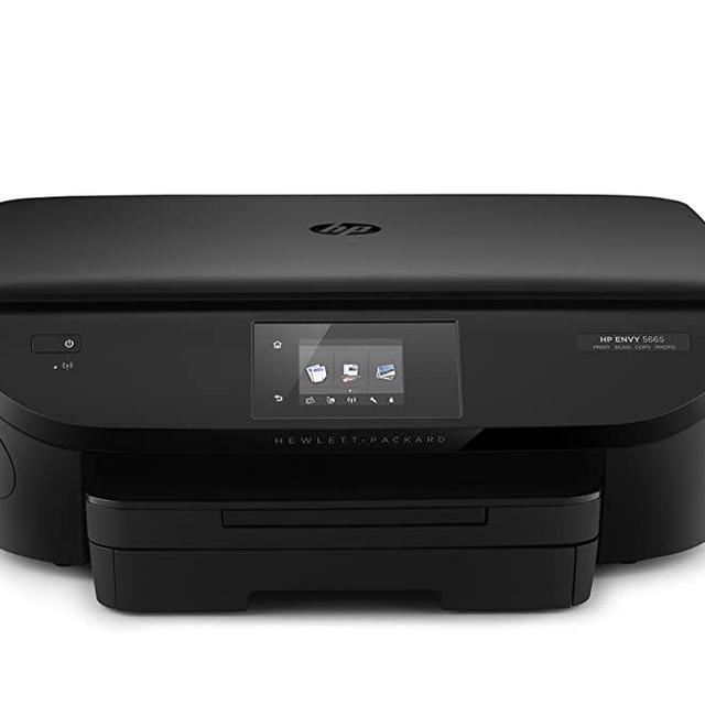 HP Envy 5660 Wireless All-in-One Photo Printer with Mobile Printing, Instant Ink Ready (F8B04AR) (Renewed)