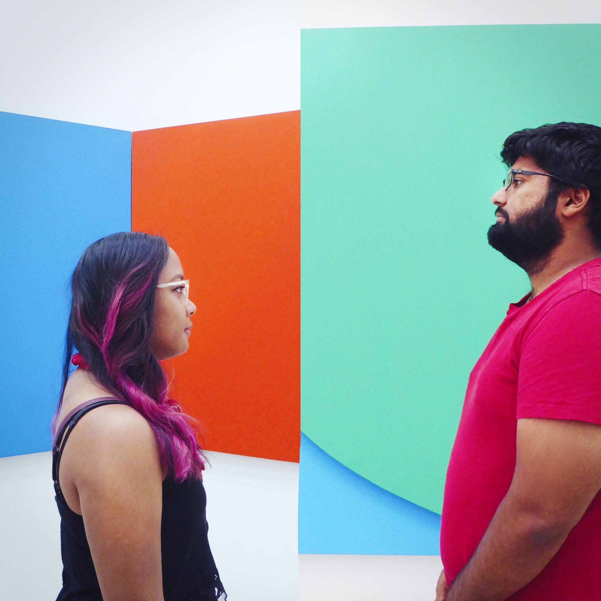 At The Broad.