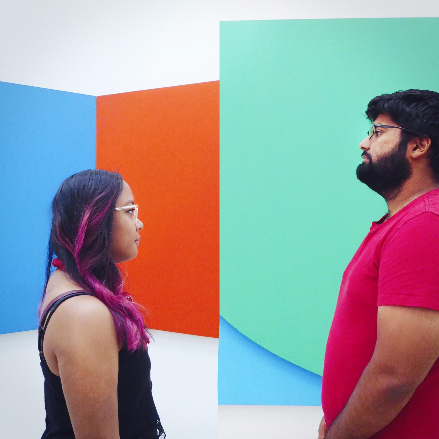 At The Broad.