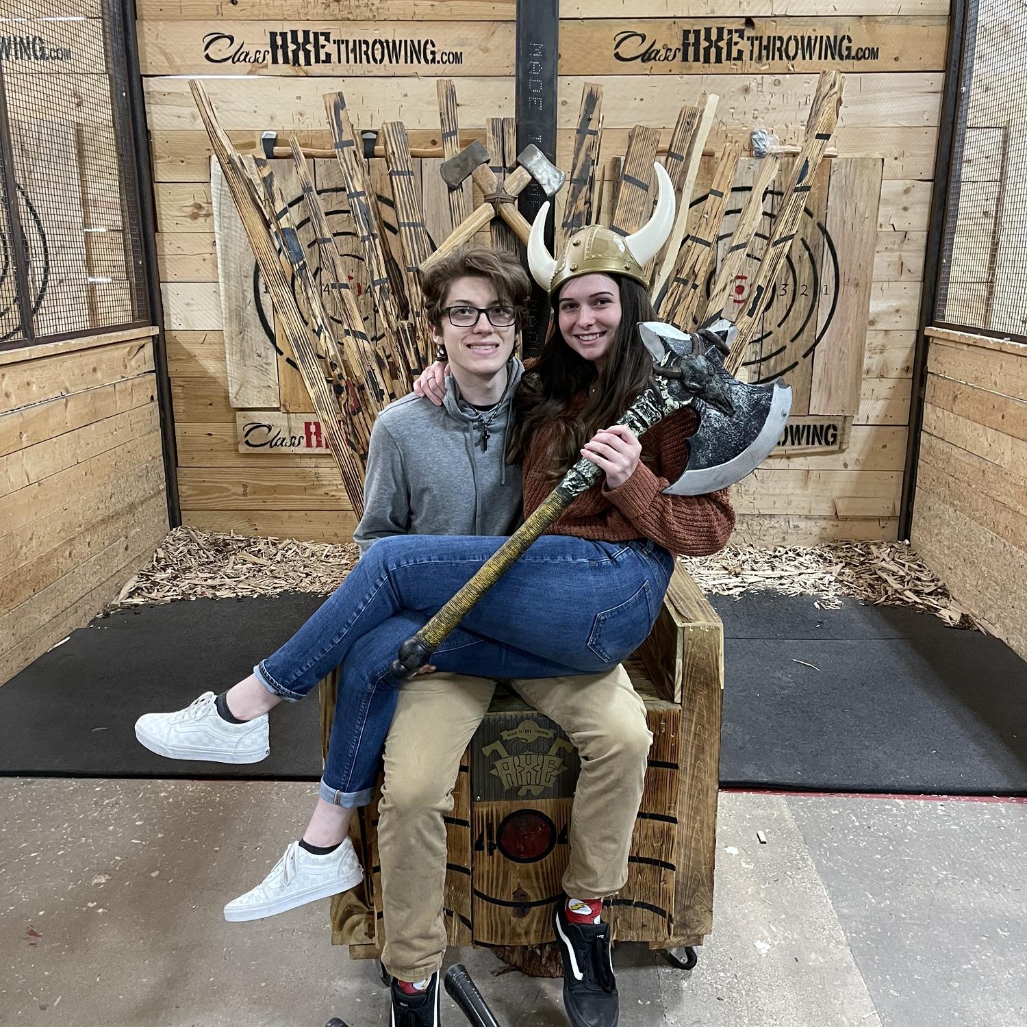 Axe throwing