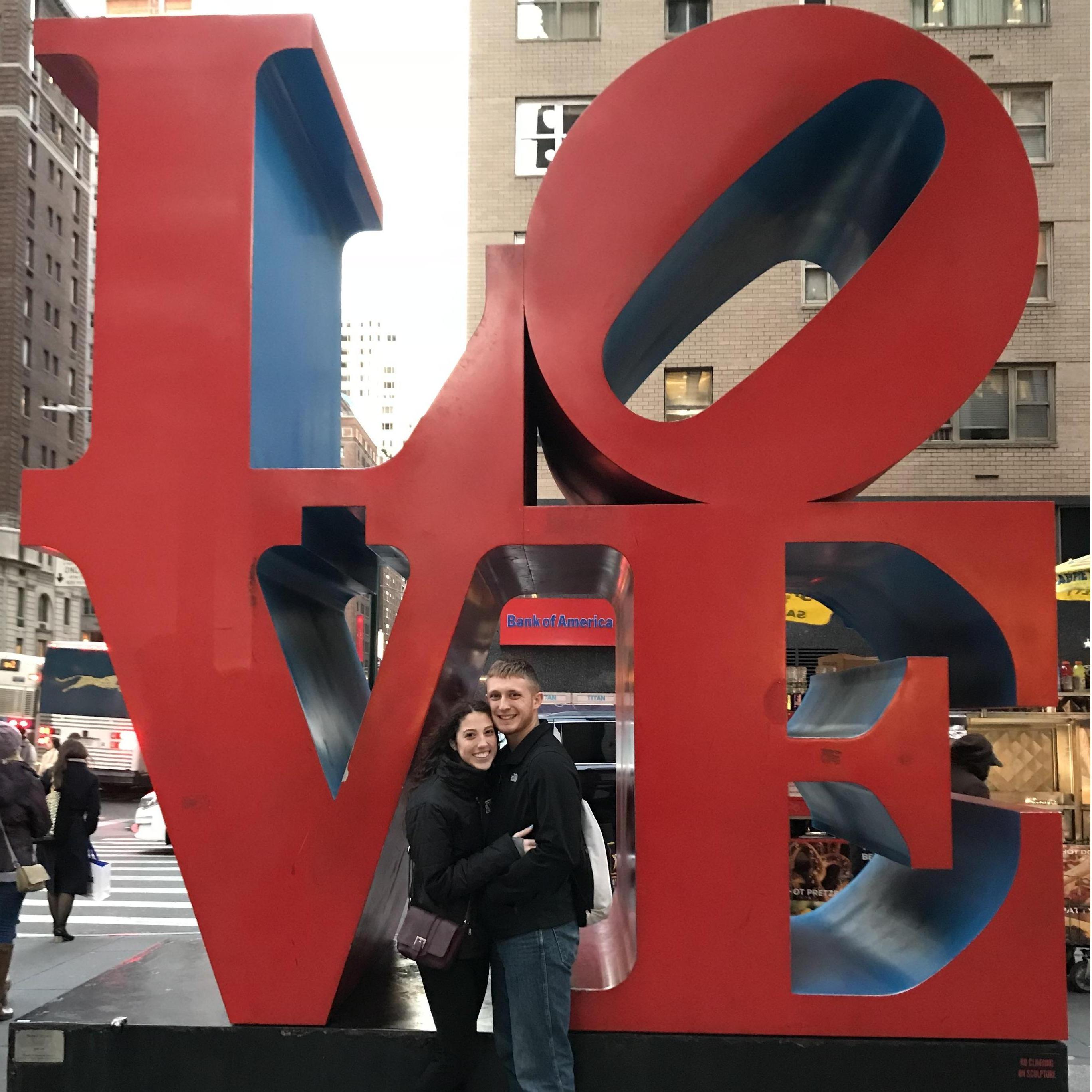Our first trip together, New York 2017