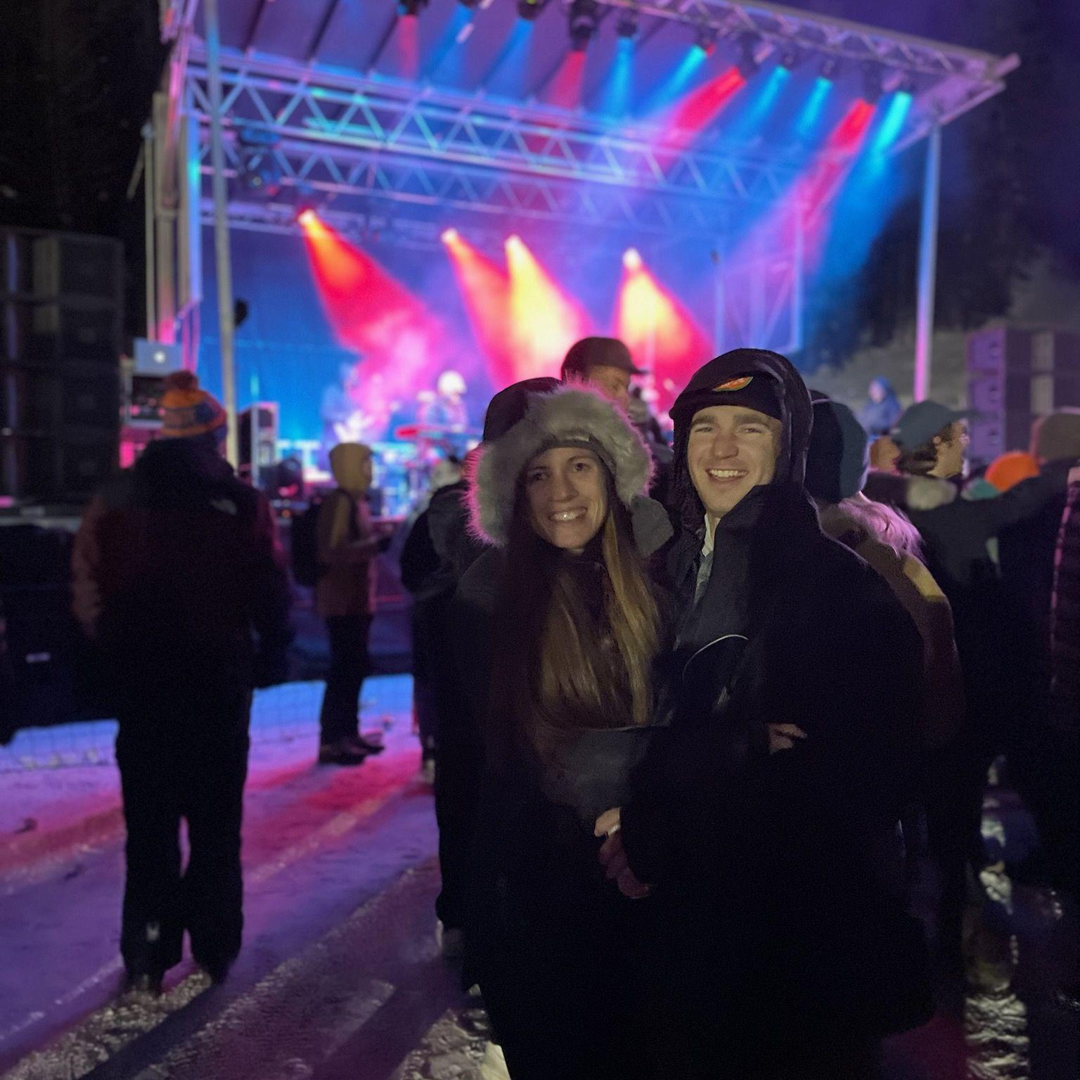 Mammoth Night of Lights together, 2023