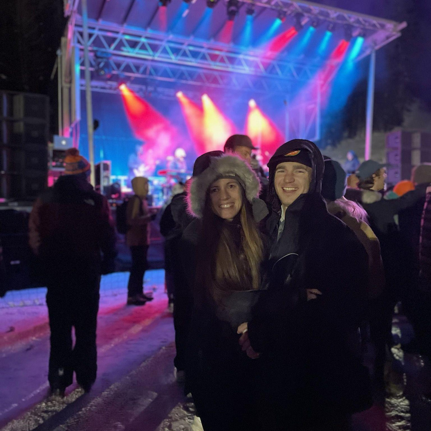 Mammoth Night of Lights together, 2023