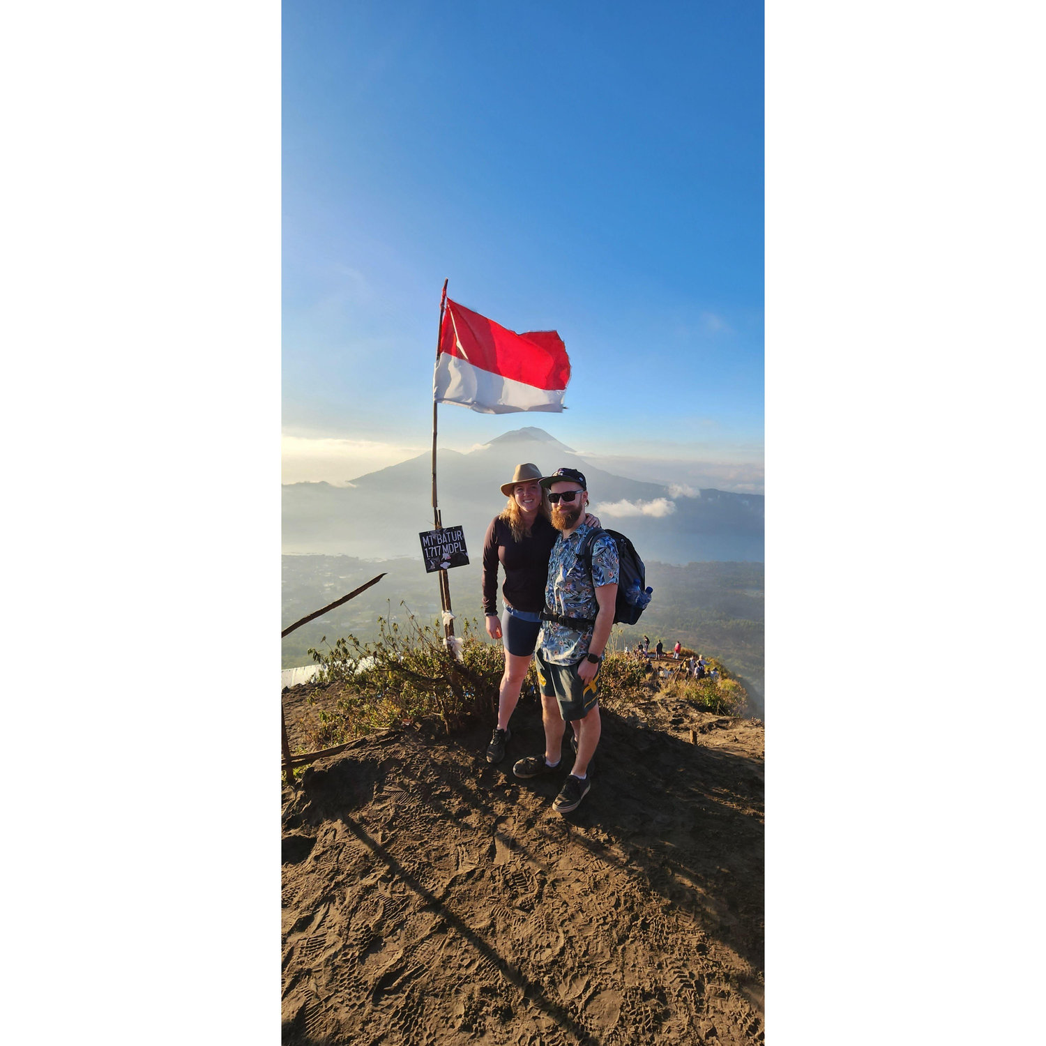 Sunrise hike. Mt Batur, 2023