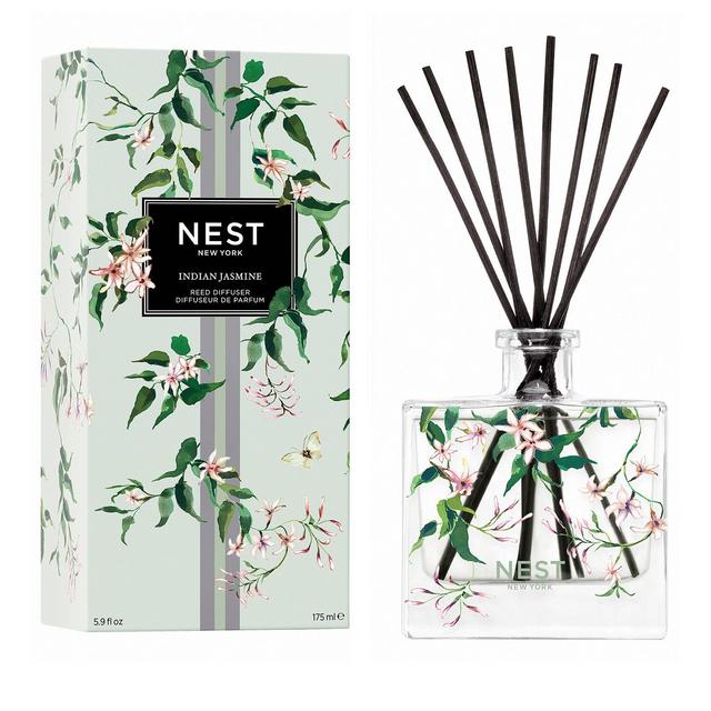 NEST New York Indian Jasmine Specialty Reed Diffuser, 5.9 oz.