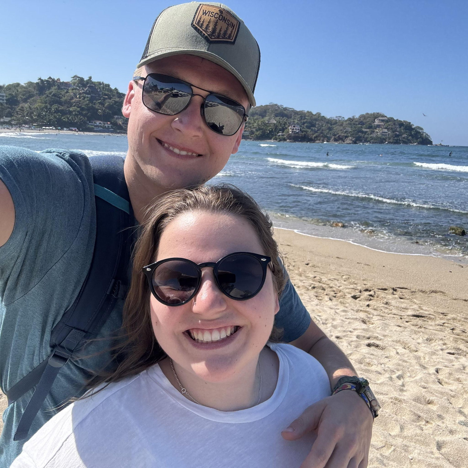 Our first vacation together to Mexico with Leah's family. A day spent in Sayulita.